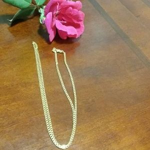 24 inch Cuban link Chain 18k GF